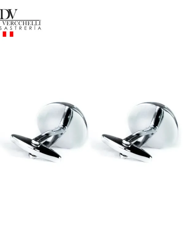 G14000-54 Rodio Plata circulo negro (2)