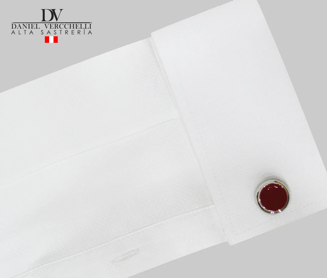 Gemelos Rhodium Plata circulo vino COD. G14000-56 3 G14000-56 Rodio Plata Circulo Vino