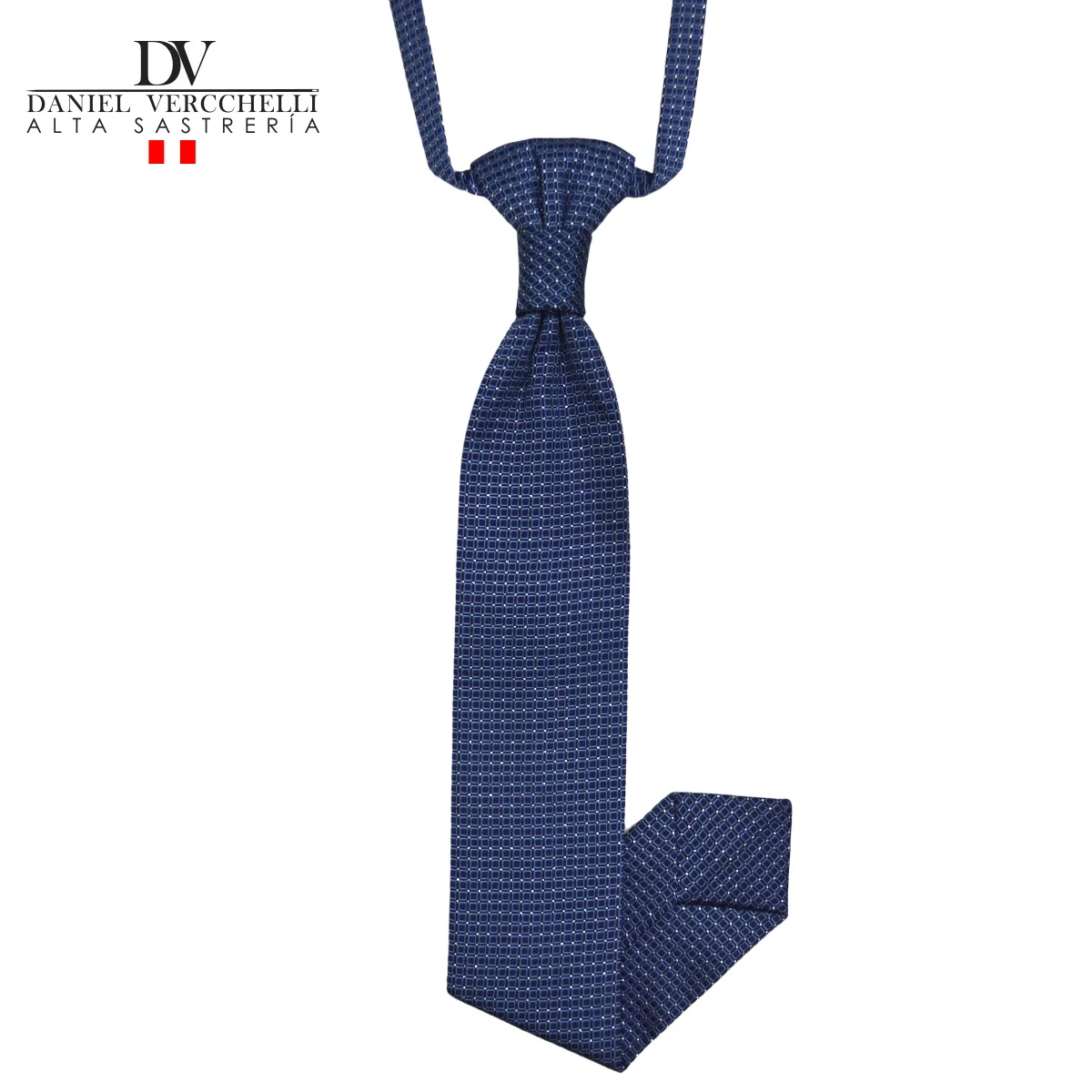 Corbatones para Novio azul oxford square silver plasat 1 M 4213 49 - azul oxford square silver plasat