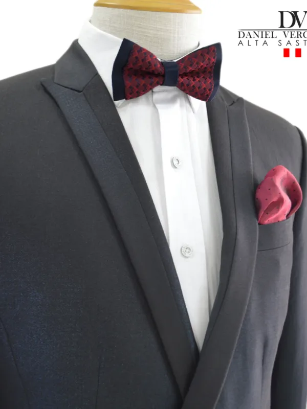 MCH 133 - azul marino detalles rojos...