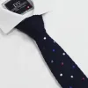 corbata CL8900-22 AZUL CON BOLITAS BLANCO AZULINO CELESTE ROJO.......