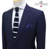 corbata CL8900-24 AZUL CON RAYAS BLANCAS....00
