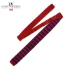 corbata CL8900-25 AZUL A RAYAS ROJAS..