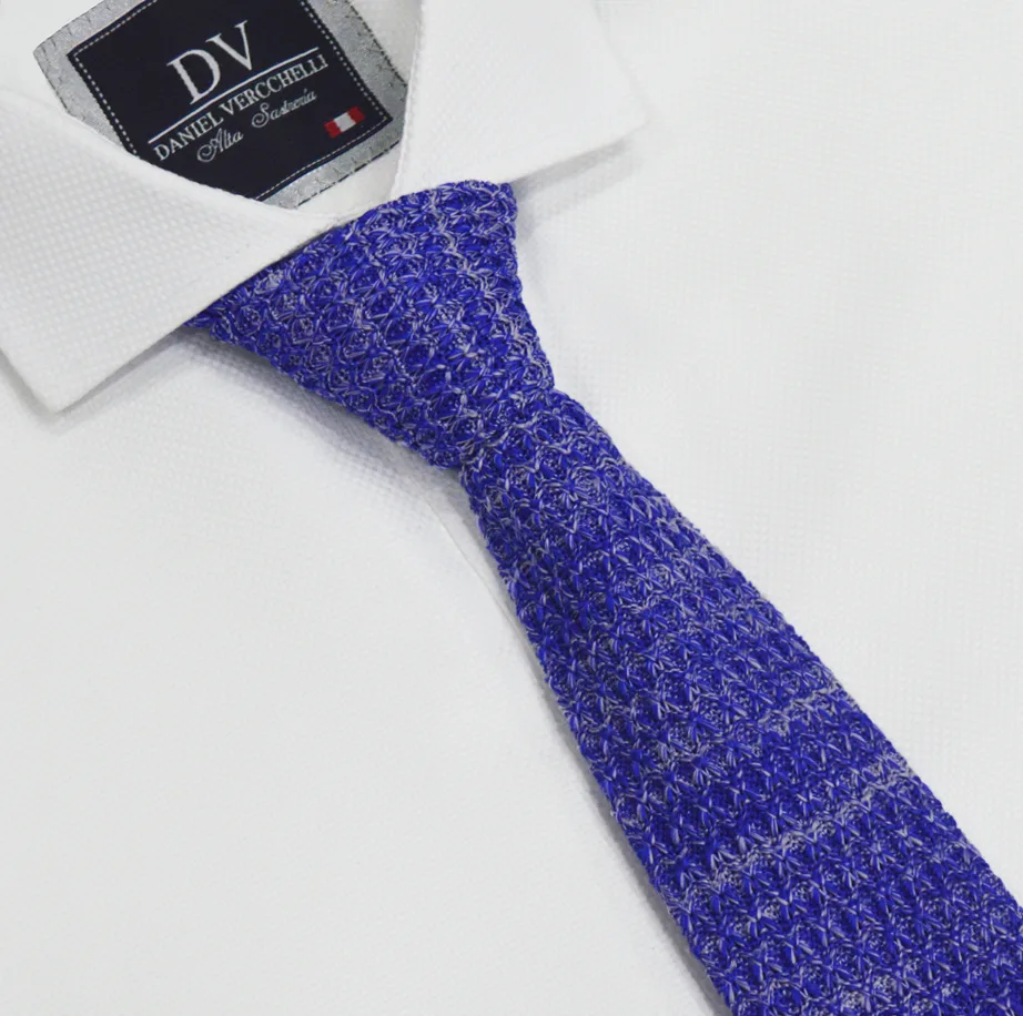 Corbata Ejecutiva Azulino con blanco 1 corbata CL8900-31 AZULINO CON BLANCOO