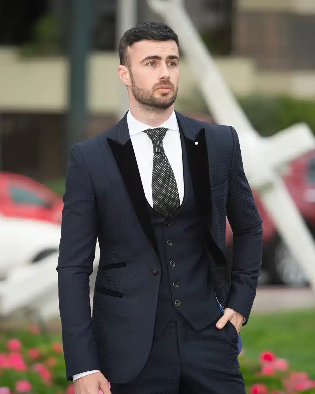 Jet Black | Traje de Novio | Colección Rhodium Couture Luxury | COD: 15000 4555 1 BC 1